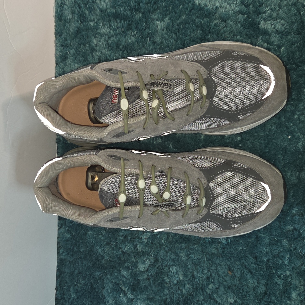 New Balance 990 Womens Gray and White Athletic Shoes Size 9.5 - Picture 5 of 11